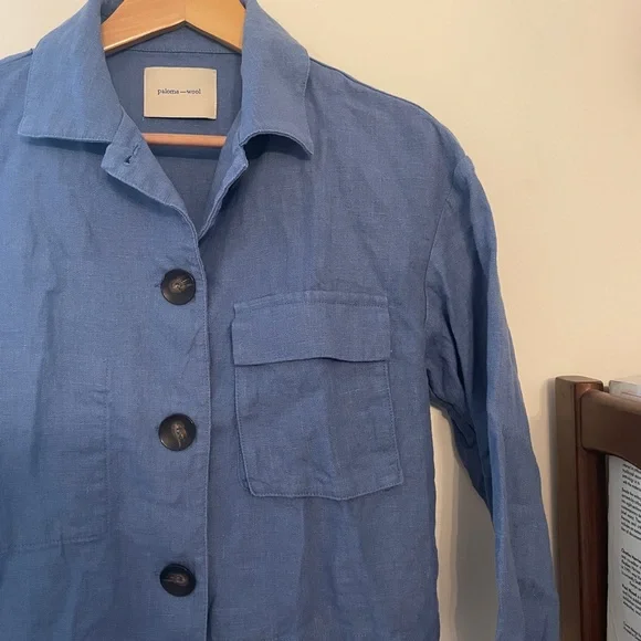 Paloma Wool Apollonia Jacket Soft Blue Size 36/US4 - Picture 11 of 15